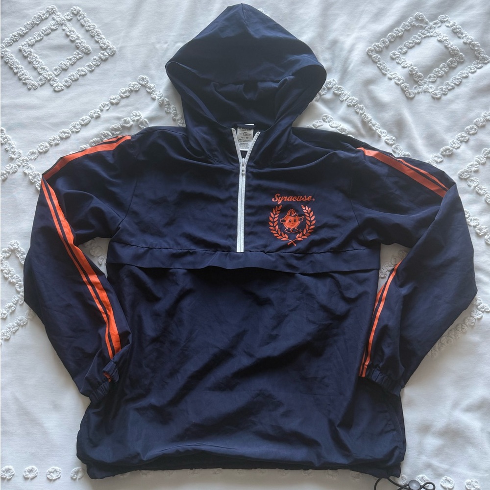 2014 Victoria’s Secret Pink x Syracuse Orange Half Zip Windbreaker